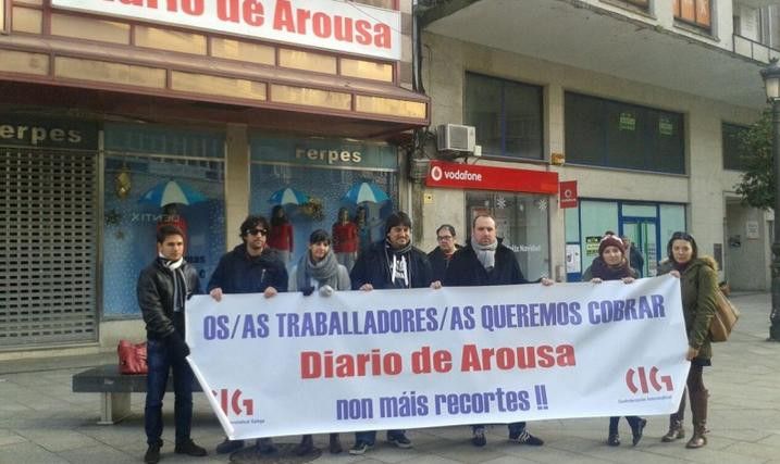 Trabajadores de Diario de Arousa