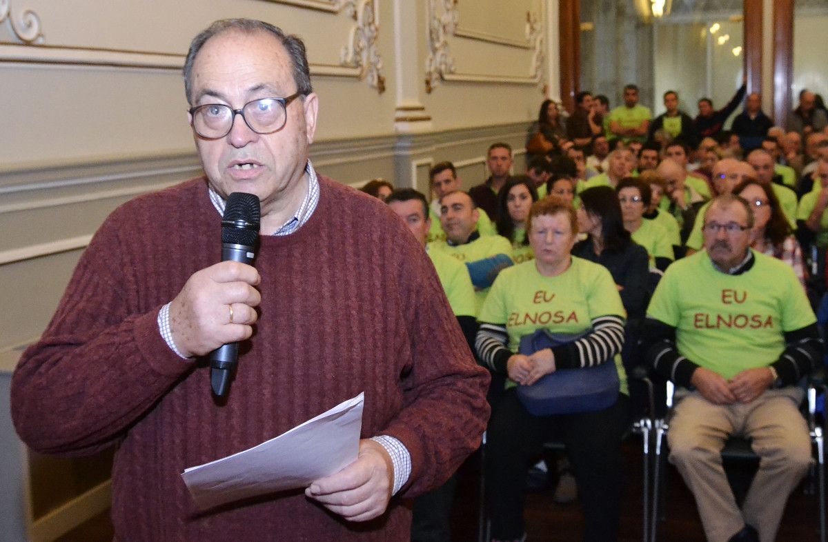 Verísimo Pazos, portavoz da Plataforma en Defensa da Sanidade Pública
