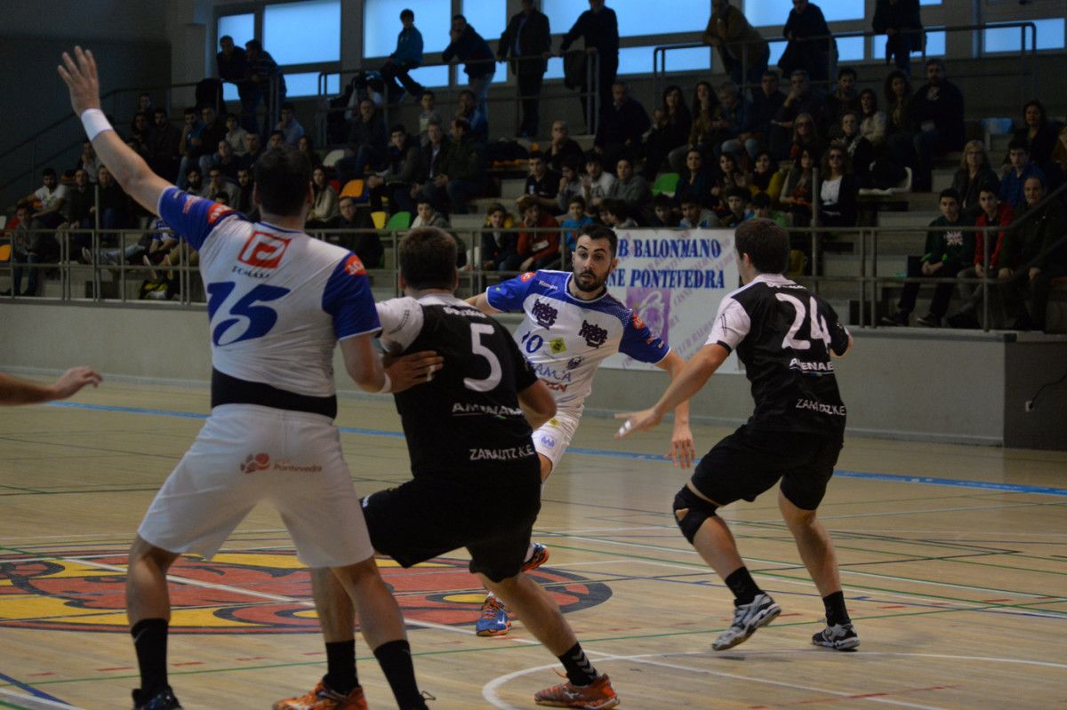 Partido entre Cisne e Amenabar Zarautz no CGTD