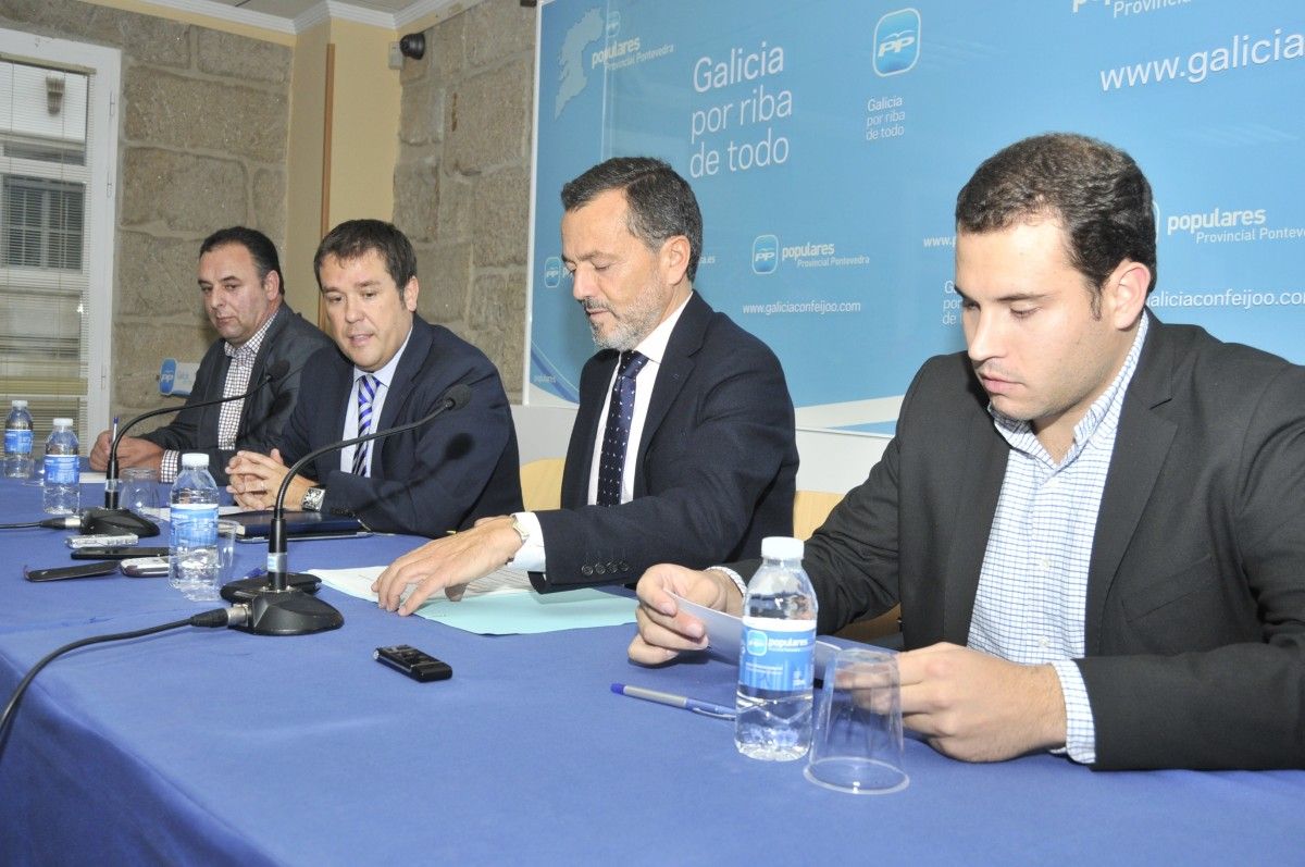 De esquerda a dereita, Juan Carlos Piñeiro, Perfecto Rodríguez, Agustín Hernández e Jorge Cubela De esquerda a dereita, Juan Carlos Piñeiro, Perfecto Rodríguez, Agustín Hernández e Jorge Cubela