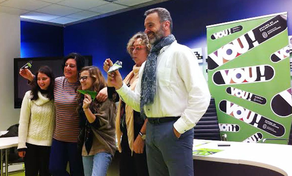 Presentación do programa de voluntariado VOU