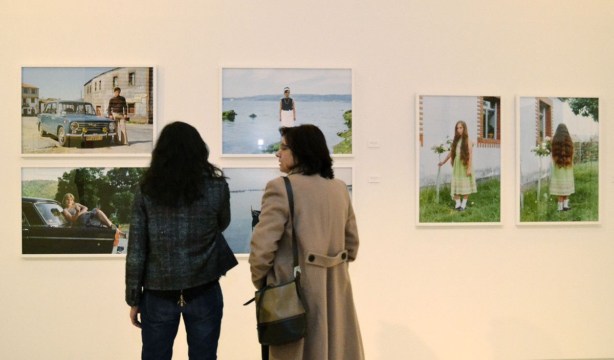 Presentación da Mostra do fotógrafo Virxilio Vieitez no Sexto edificio do Museo