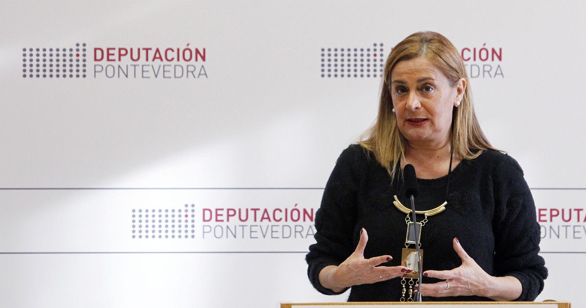 Carmela Silva, presidenta de la Deputación de Pontevedra