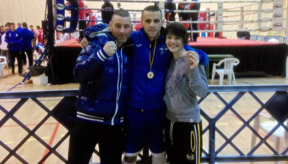 Alberto Teijeiro, Aarón González y Rocío Suárez en Los Alcáceres