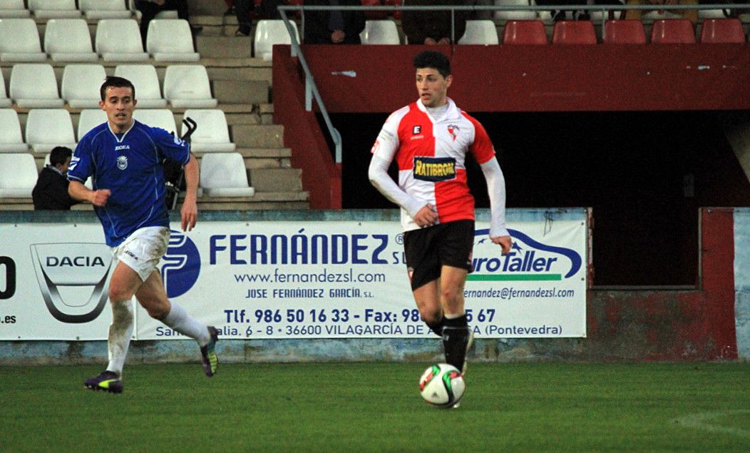 Partido entre Arosa e Noia na Lomba