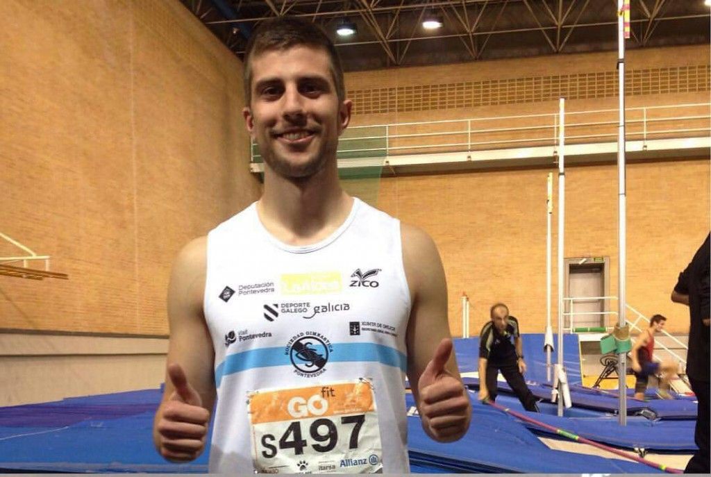 Eduardo Gallardo, atleta da Gimnástica