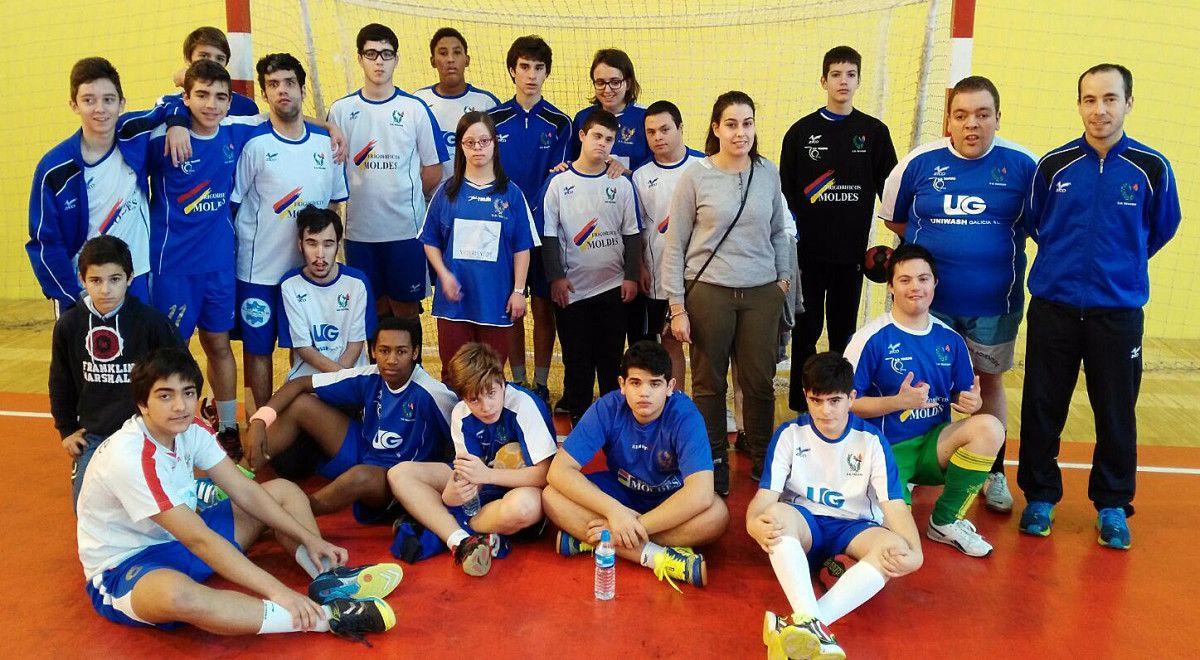 Torneo de balonmán en favor da inclusión disputado en Vigo