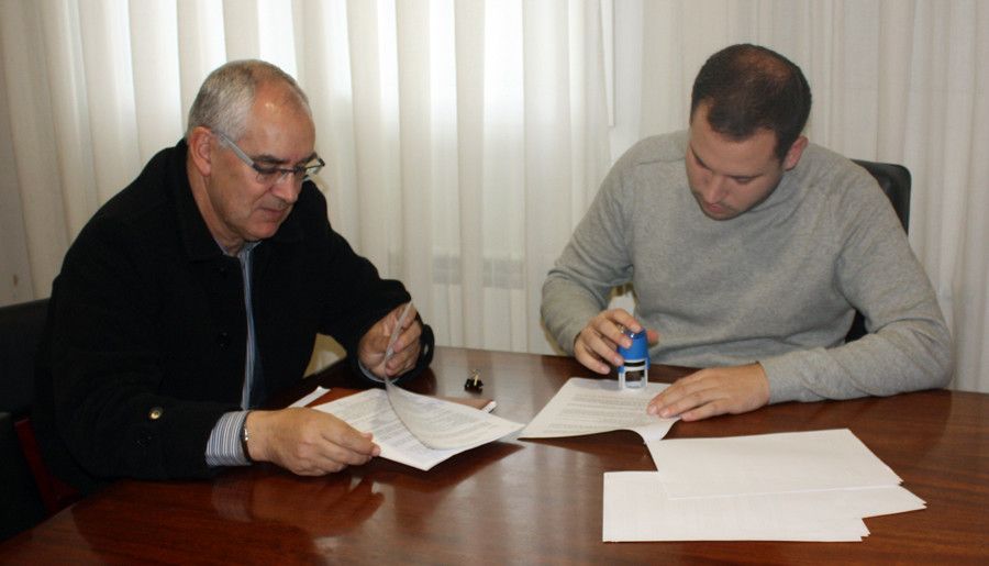 Firma del convenio para el uso compartido de la planta de basuras de A Lama