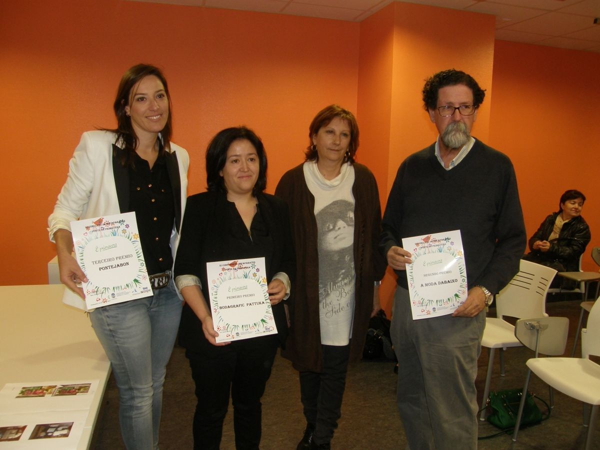 Premiados no concurso de escaparates de primavera