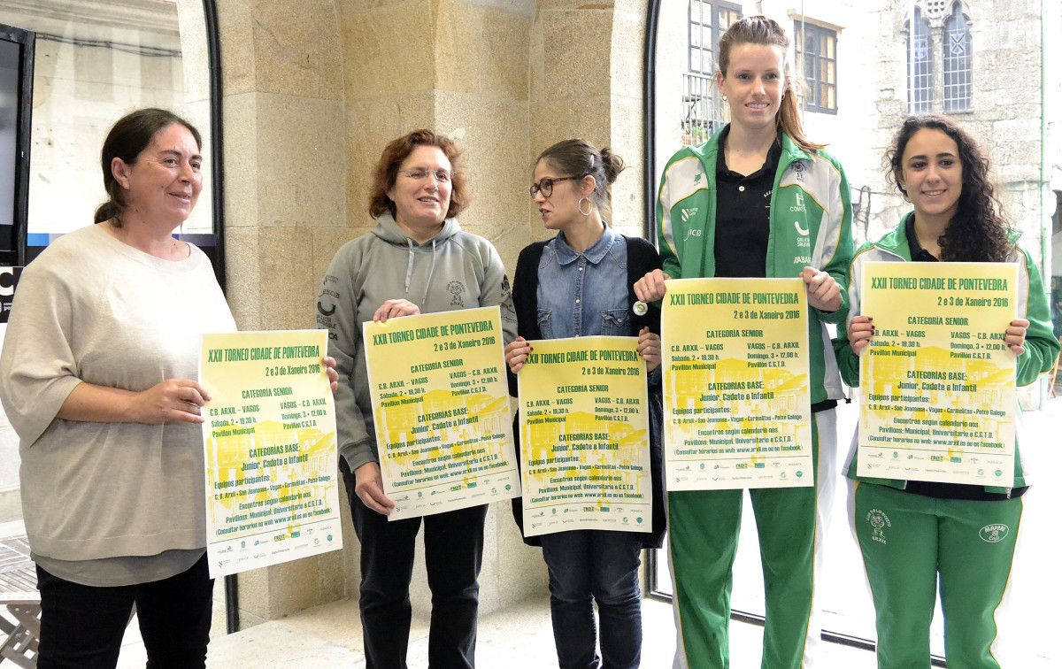 Presentación del XXII Torneo Cidade de Pontevedra del Arxil