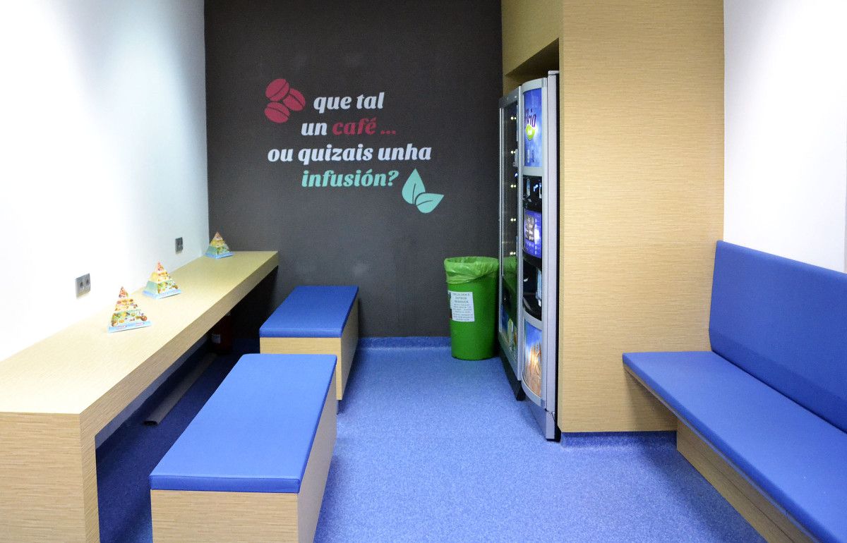 Novas salas de espera de Urxencias de Montecelo