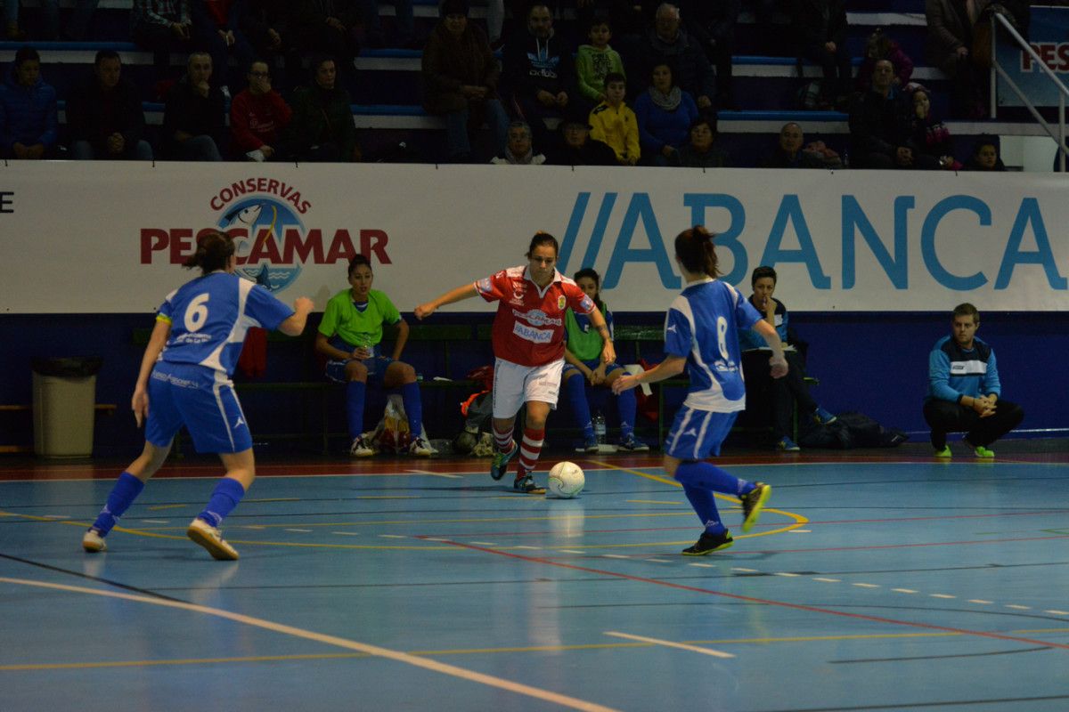 Partido entre Poio Pescamar e Rioja FSF na Seca