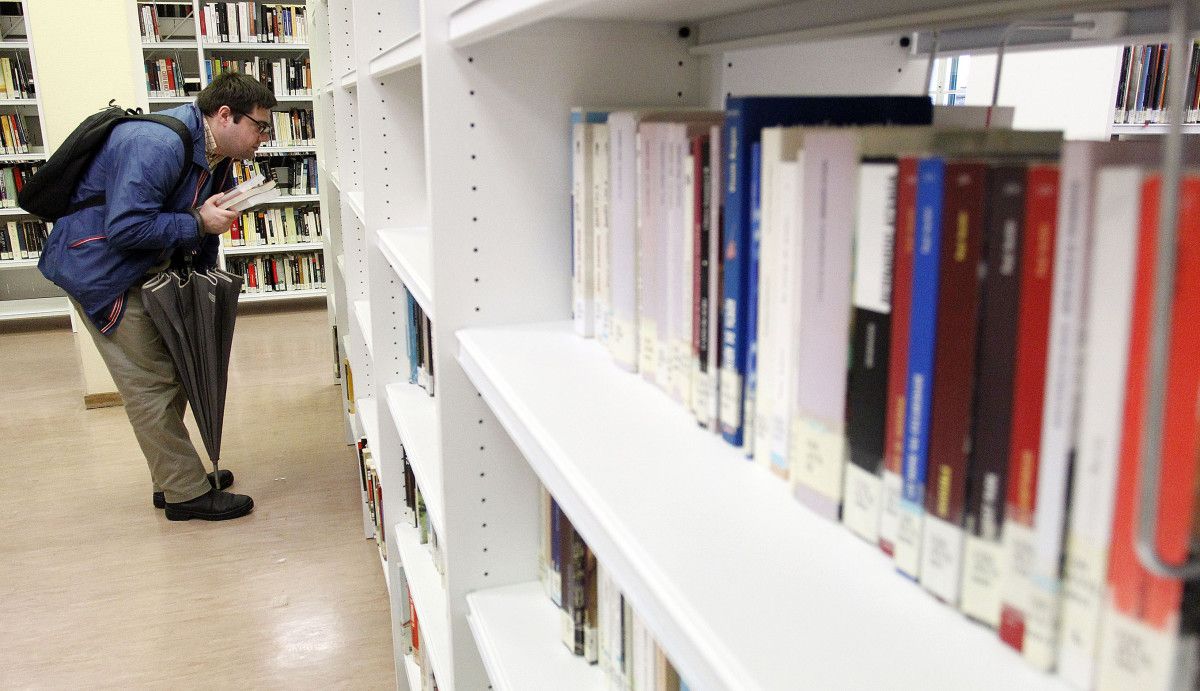 Visita guiada á biblioteca pública de Pontevedra