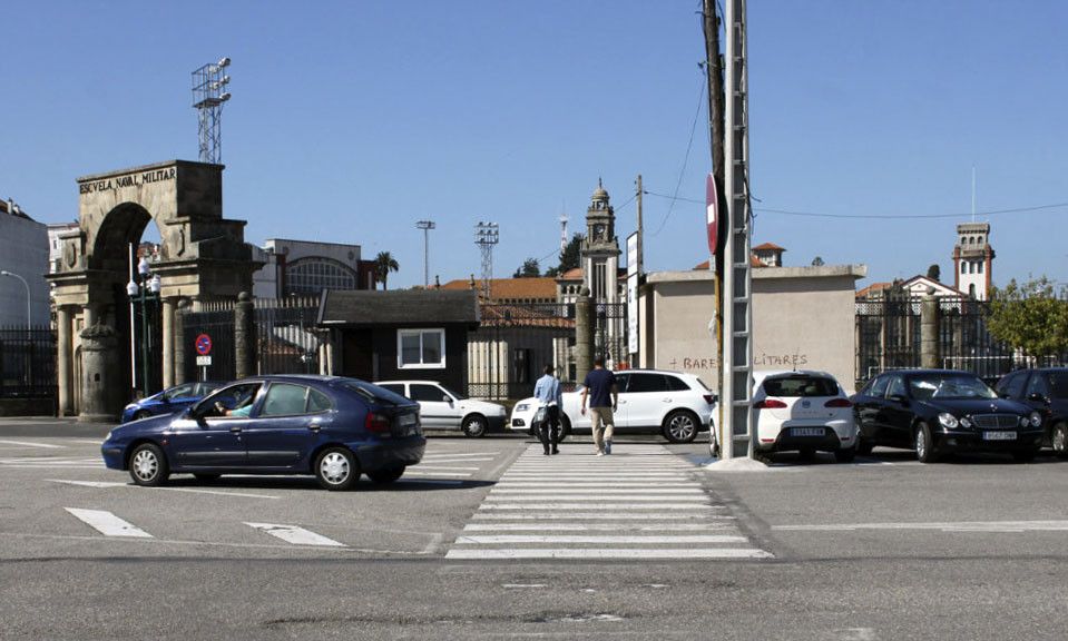 Praza de España, Marín