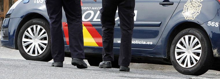 Patrulla da Policía Nacional de Pontevedra