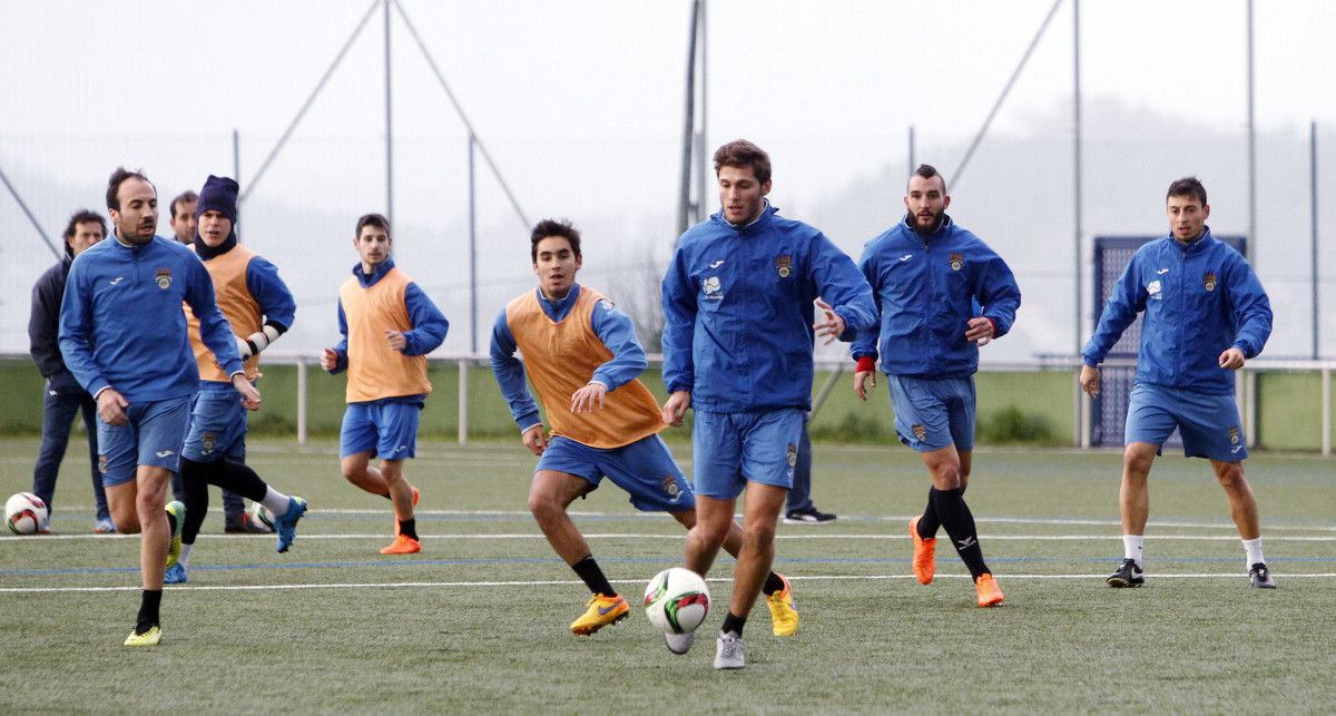 Entrenamiento del Pontevedra en Príncipe Felipe Entrenamiento del Pontevedra en Príncipe Felipe