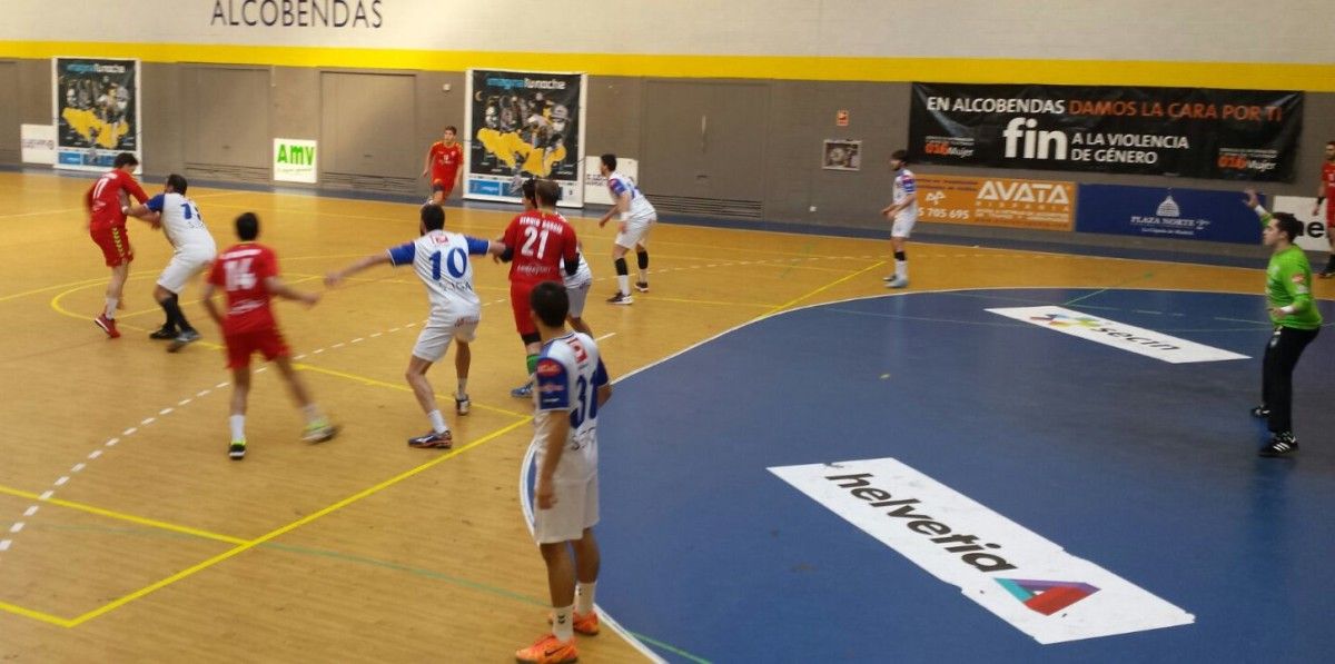 Partido entre Alcobendas y Cisne en el Pabellón de los Sueños