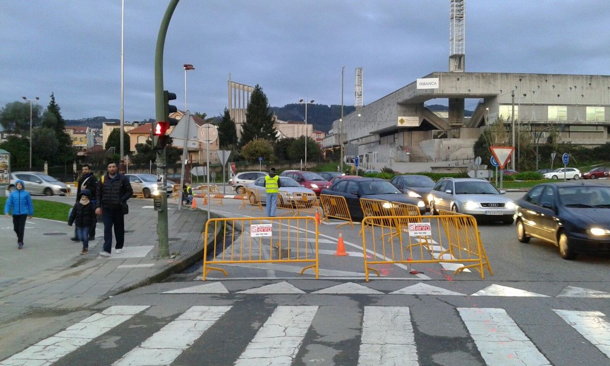 Obras para crear el carril-bici hacia el campus