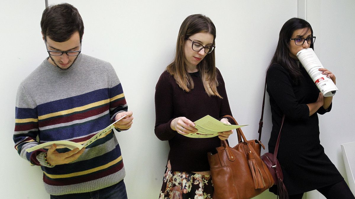 Nuevos creadores y emprendedores presencian la presentación de 'Sétima Feira' Nuevos creadores y emprendedores presencian la presentación de 'Sétima Feira'