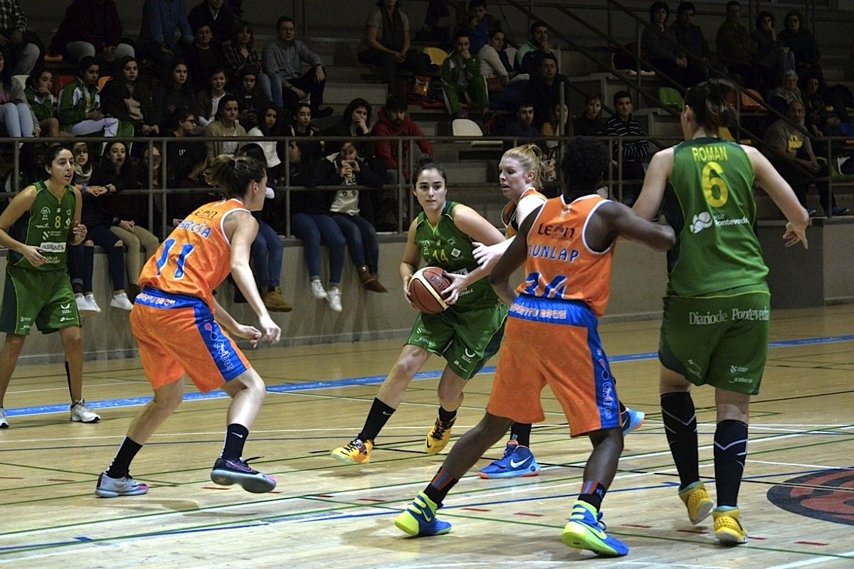 Cristina Díaz-Pache no partido entre Arxil e León no CGTD