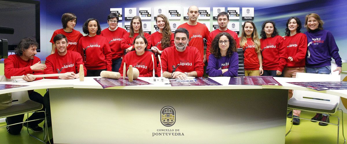 Presentación de Noites Abertas 2016