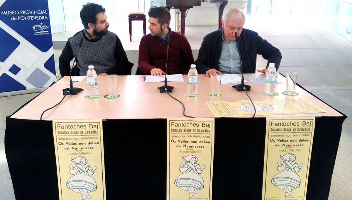 Presentación de 'Os vellos non deben de namorarse'