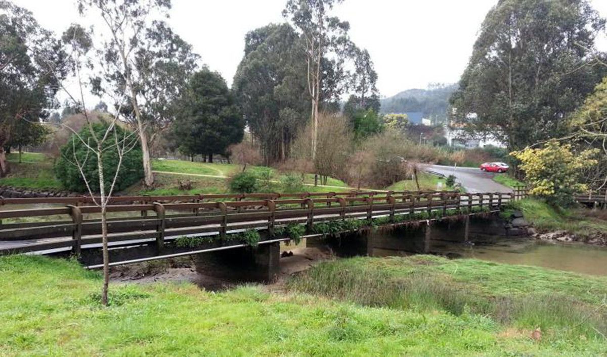 Ponte da Gándara en la Xunqueira de Alba