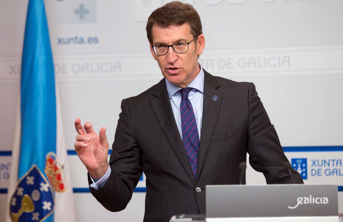 Alberto Núñez Feijóo, presidente de la Xunta