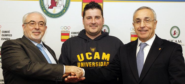 Rueda de prensa de David Cal en la UCAM