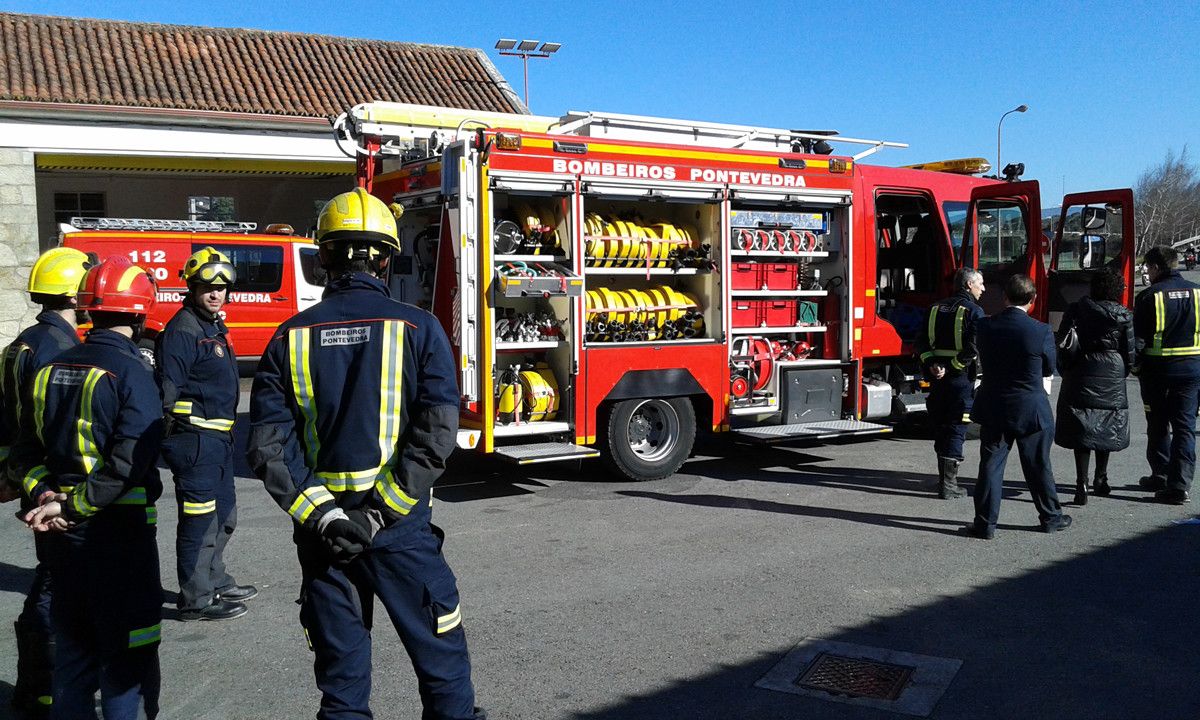Parque de bombeiros de Pontevedra