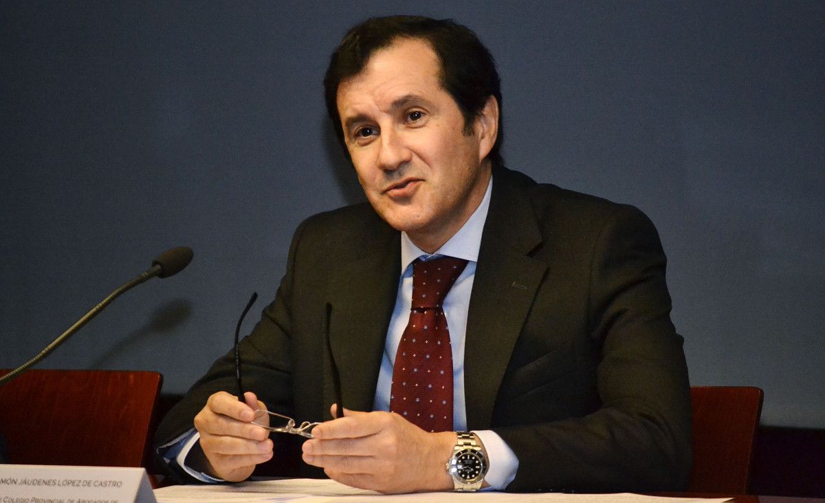 Ramón Jáudenes, decano del colegio de abogados de Pontevedra