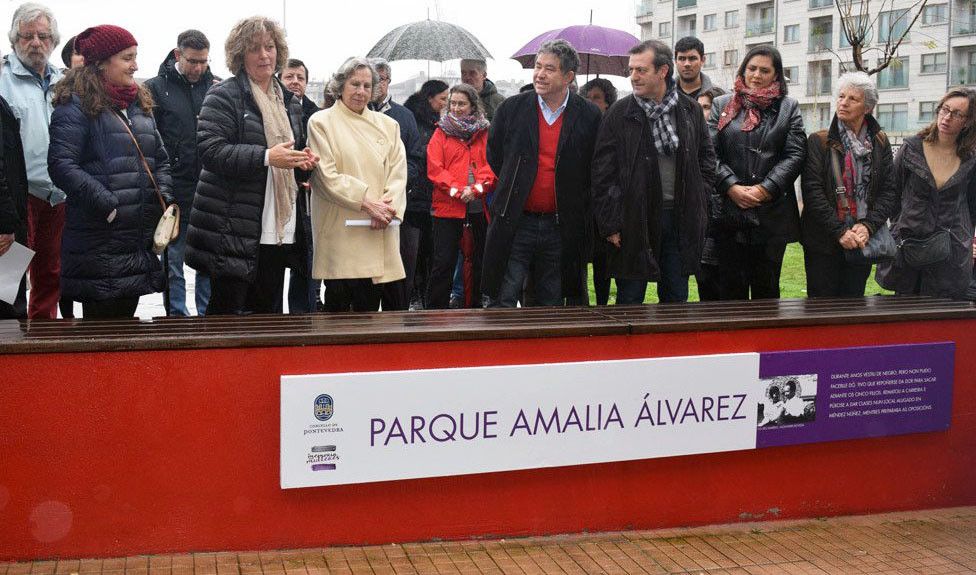 Inauguración del parque Amalia Álvarez