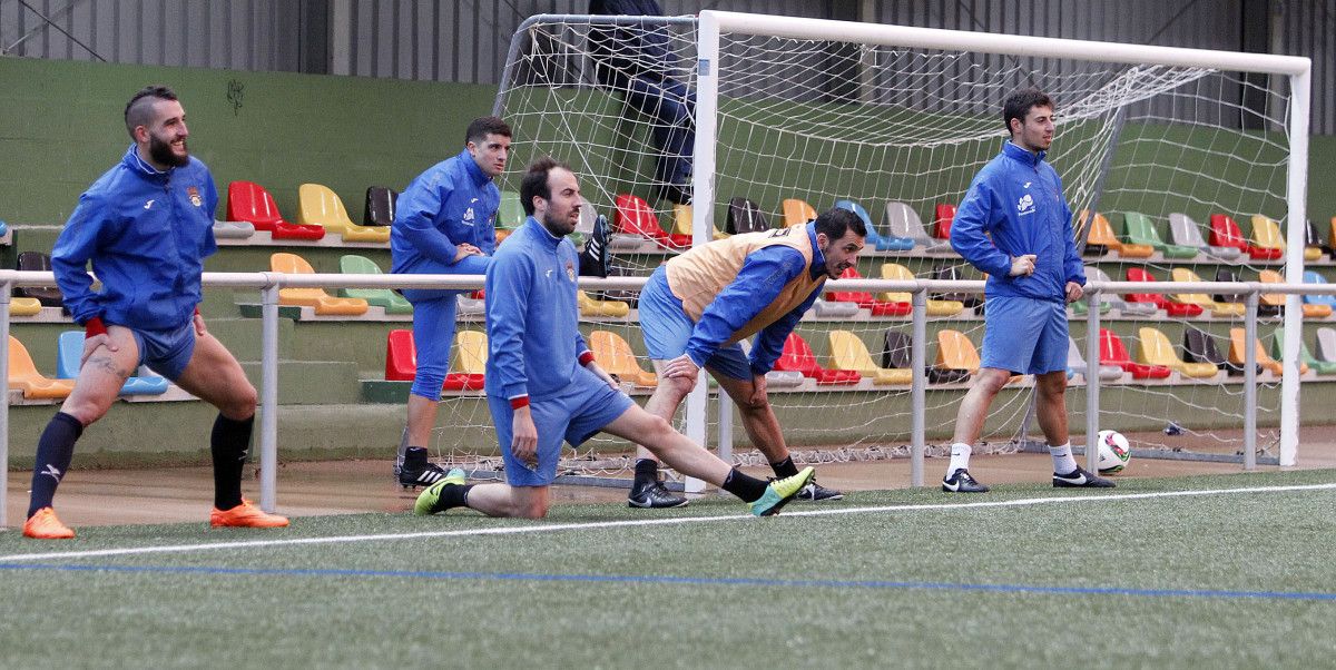Entrenamiento del Pontevedra en Príncipe Felipe Entrenamiento del Pontevedra en Príncipe Felipe