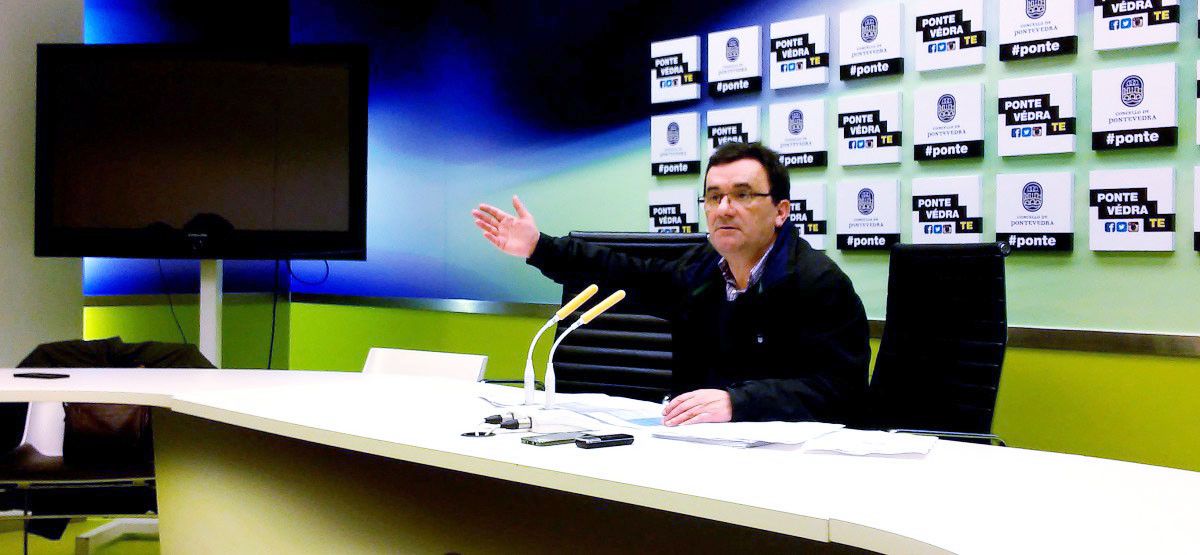 El concejal de Facenda, Raimundo González