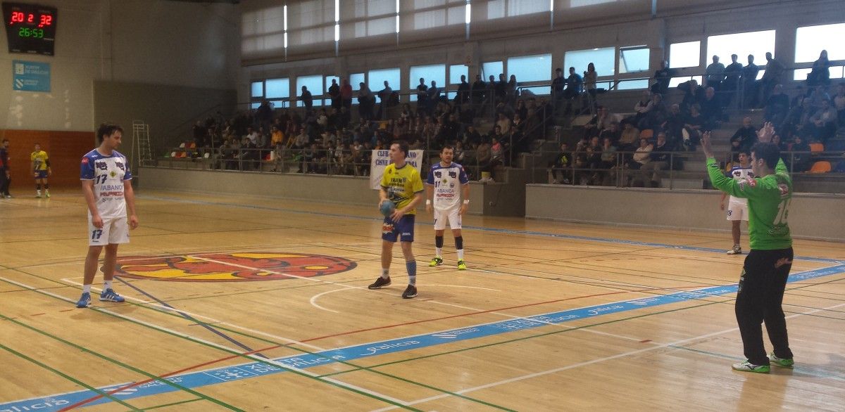 Partido entre Cisne e Bidasoa no CGTD