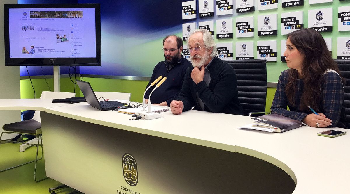 Presentación de la nueva sede electrónica del Concello de Pontevedra