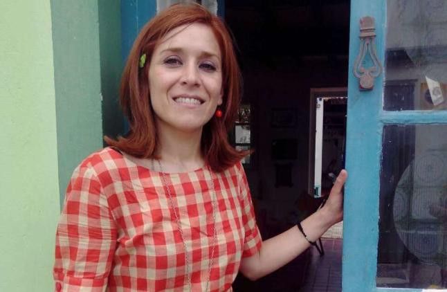 A actriz Isabel Risco