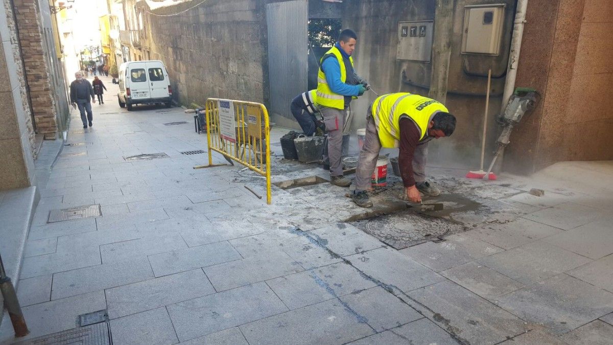 Obras en Marín