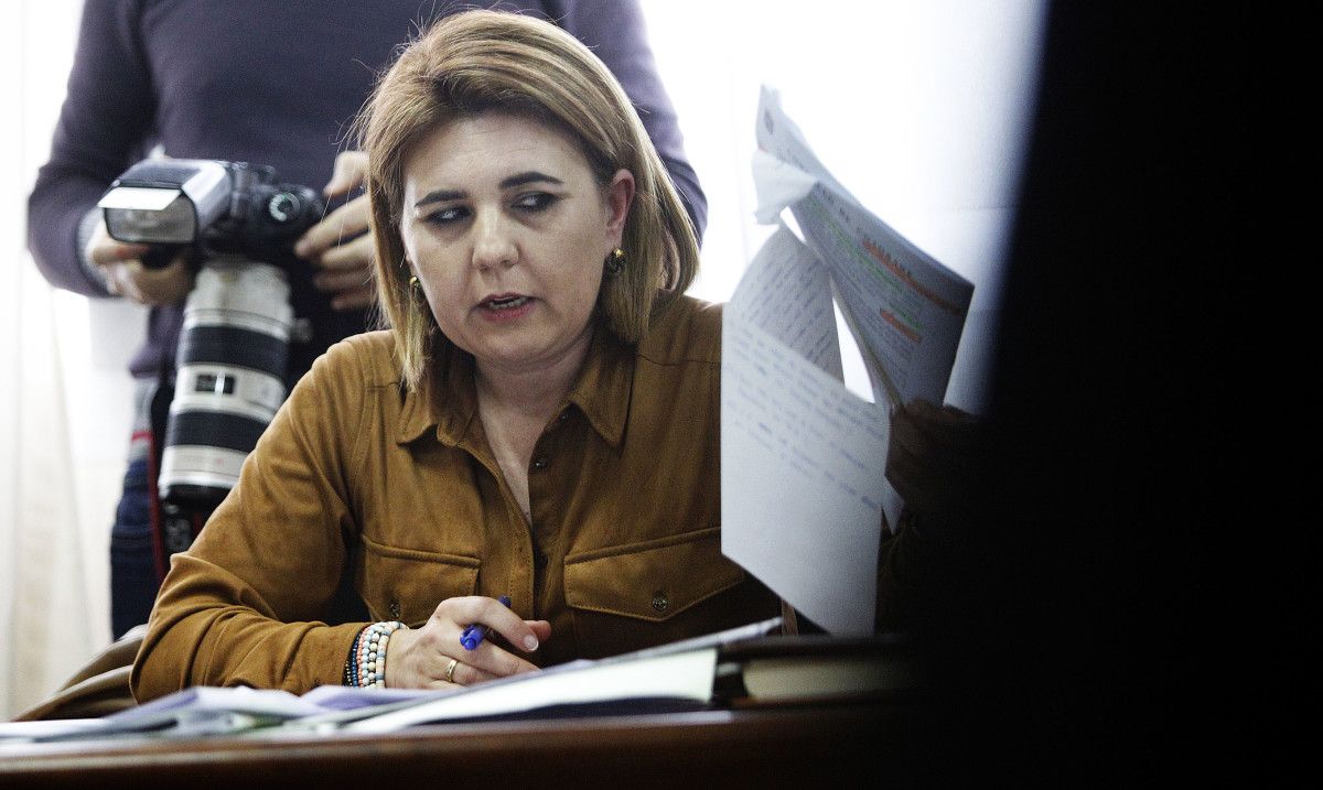 Lina Garrido, voceira do PSOE de Cotobade
