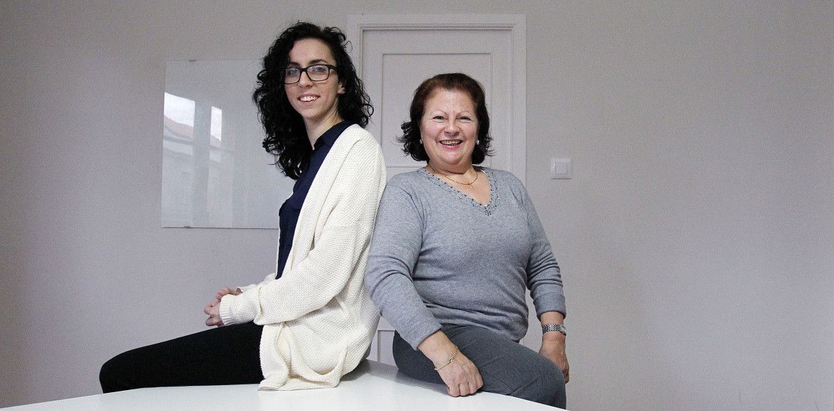 Ana Cidre Perry y Carmen Casalderrey García