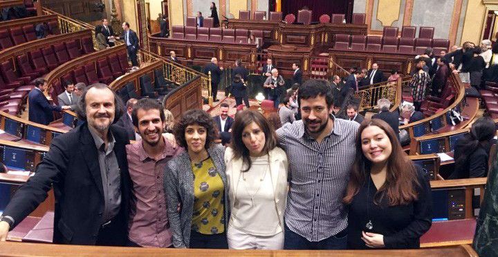 Diputados de En Marea en el Congreso