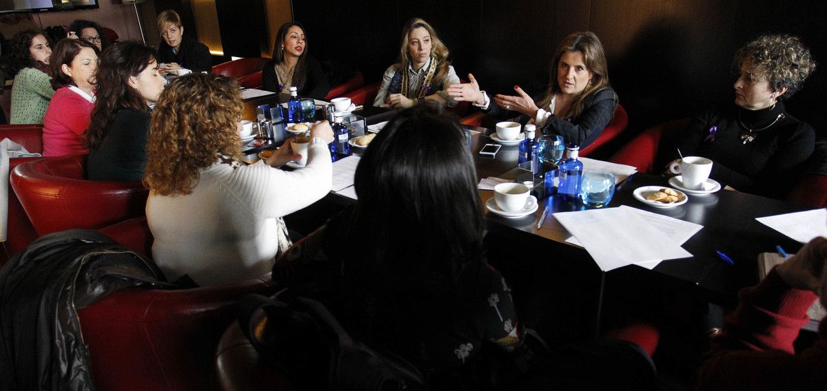 Encuentro promovido por Ciudadanos con motivo del 8M