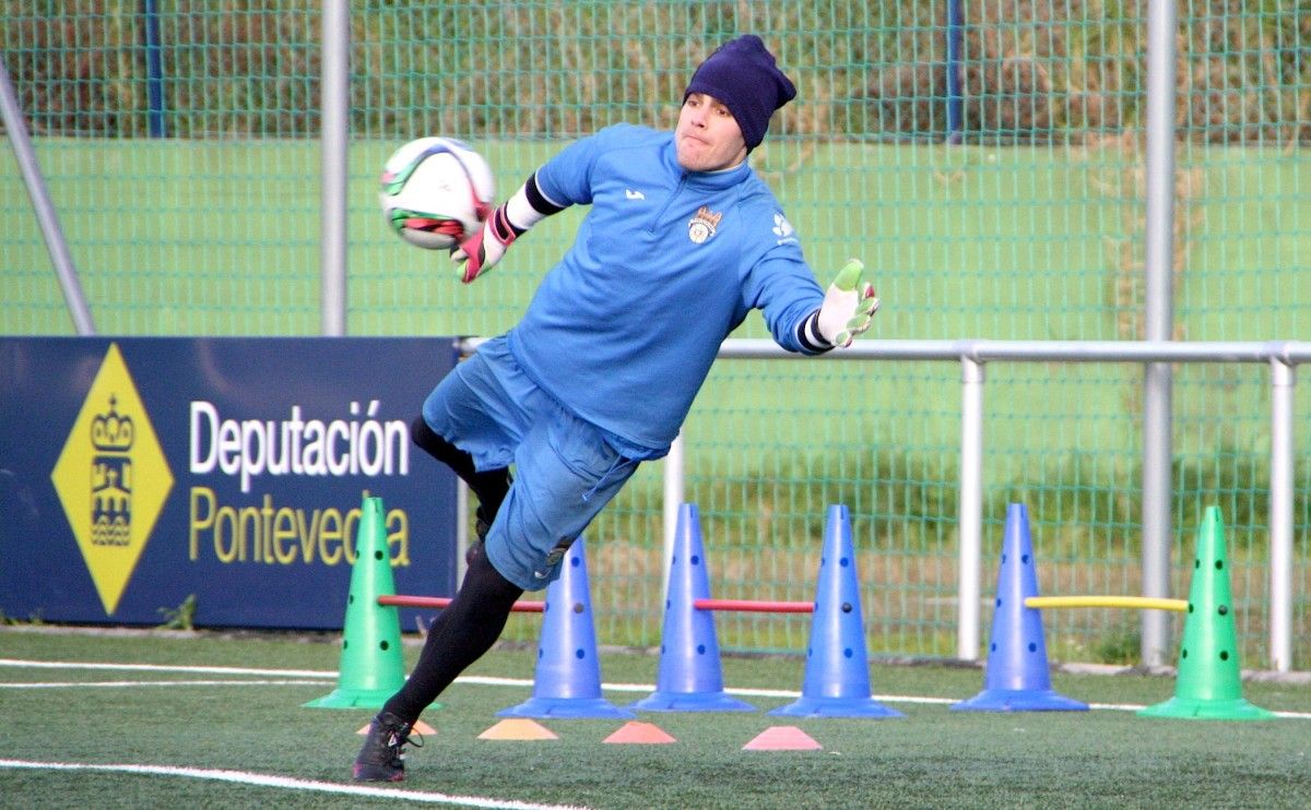 Edu Sousa entrenando en Príncipe Felipe