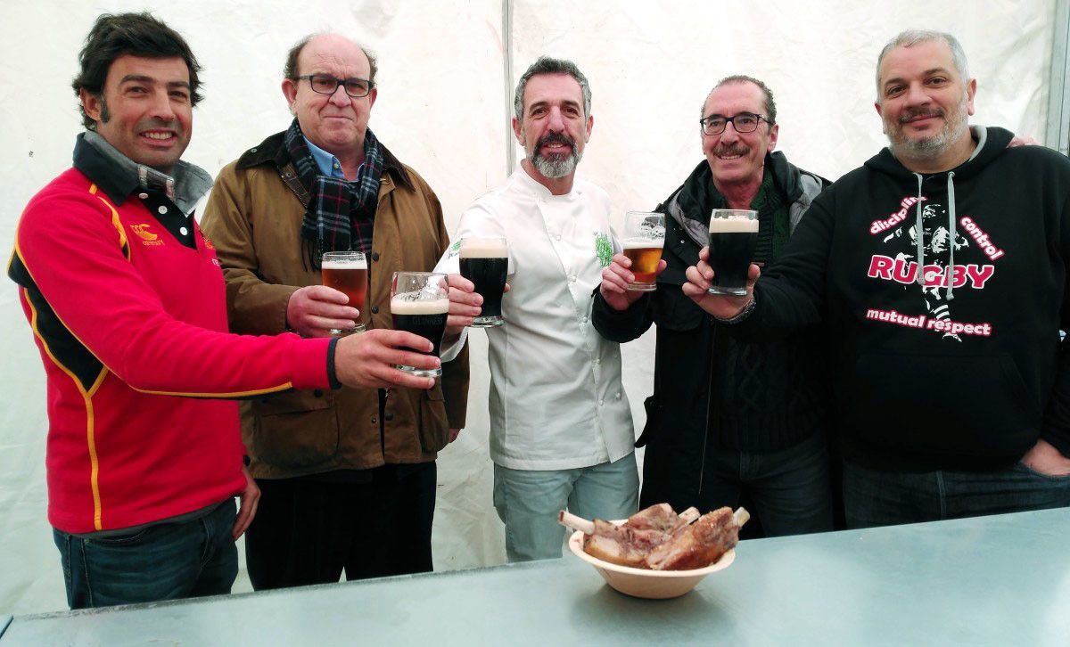 Presentación en San Patricio de la tapa de Pepe Solla