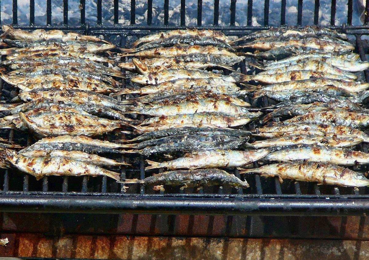 Sardiñas nas brasas