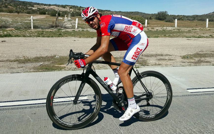 José Luis Mariño, ciclista del Froiz