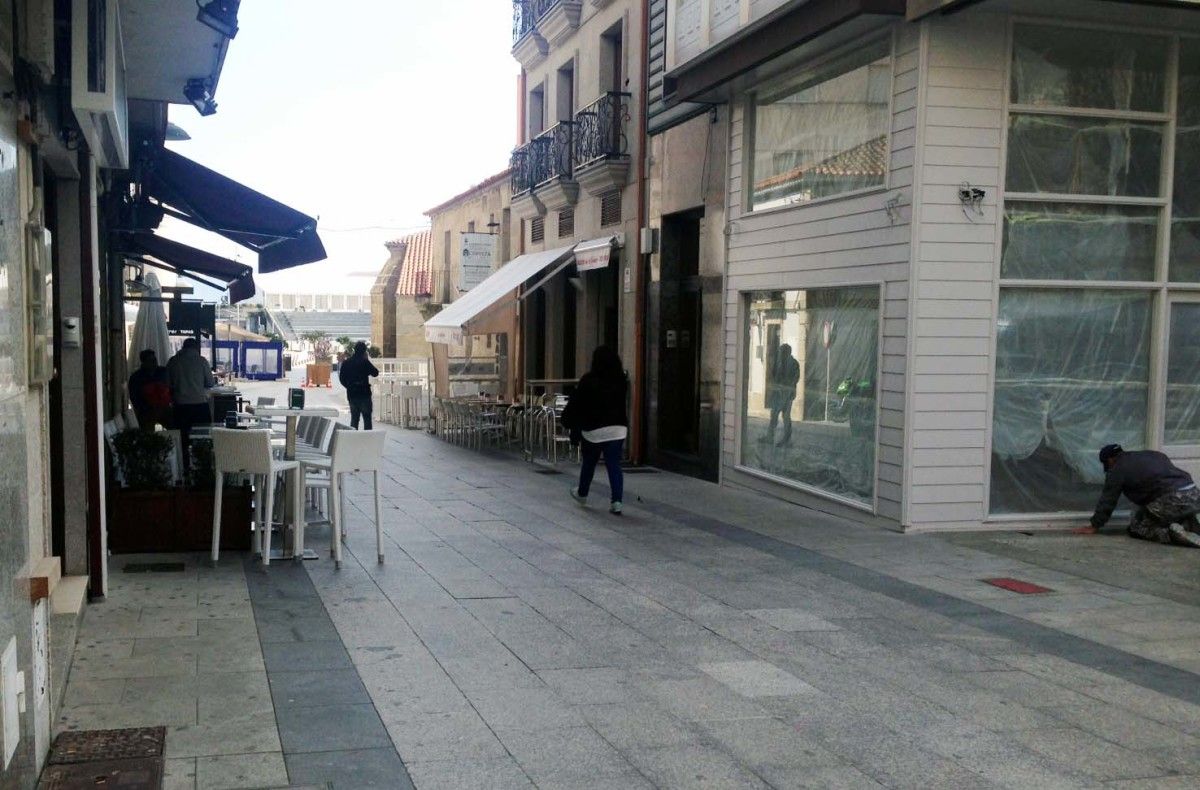Rúa Augusto González Besada, Sanxenxo