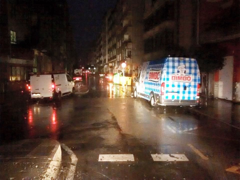 Apagón por avería eléctrica en Marín