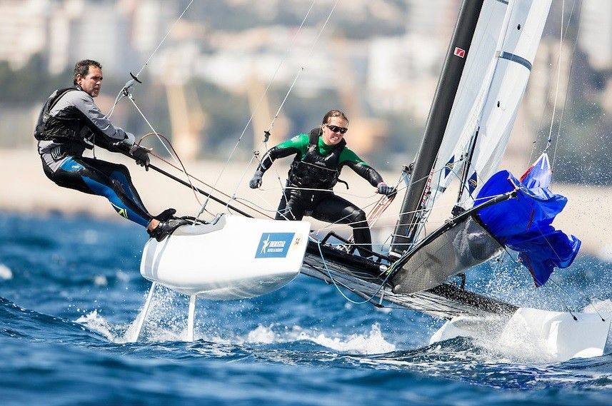 Fernando Echávarri y Tara Pacheco en el Trofeo Princesa Sofía
