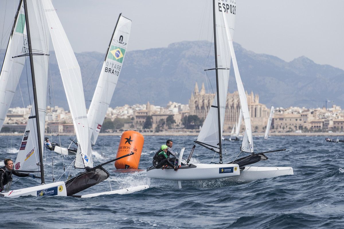 Fernando Echávarri y Tara Pacheco en el Trofeo Princesa Sofía